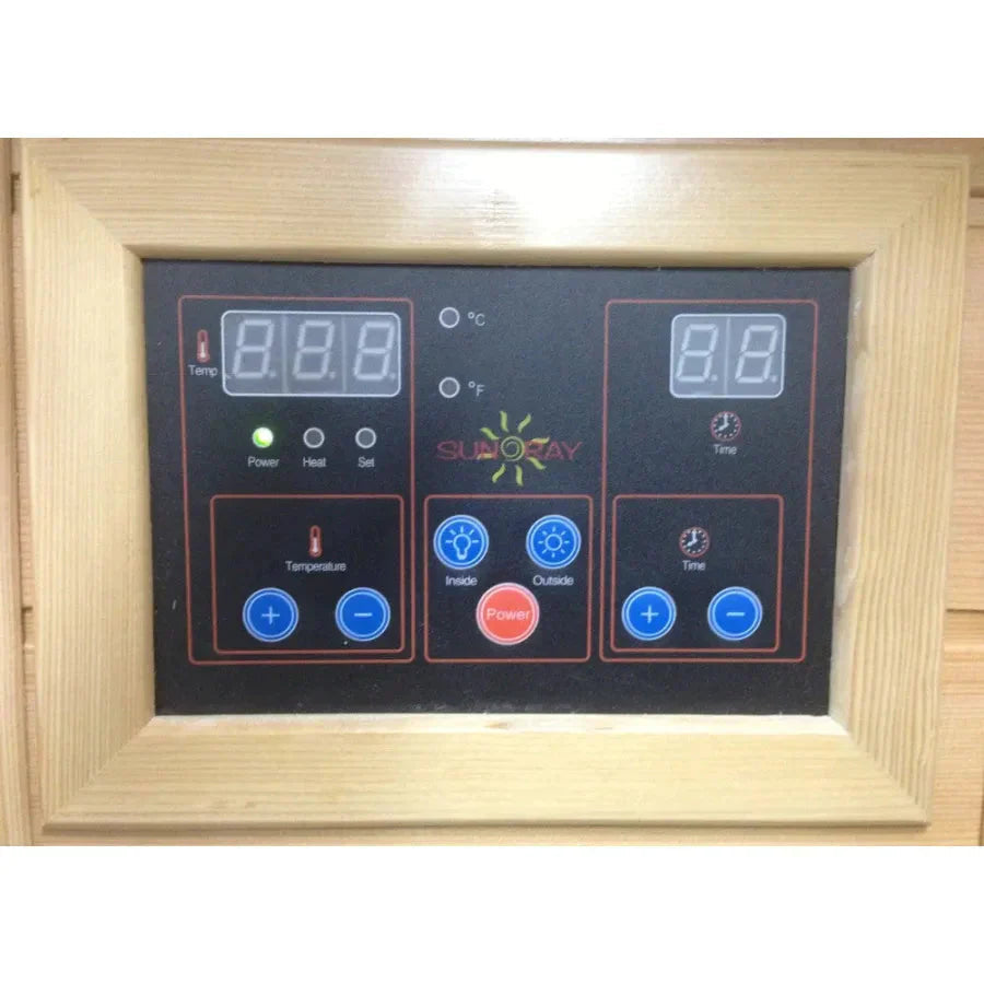 Sunray Saunas Saunas Barrett 1-Person Infrared Sauna