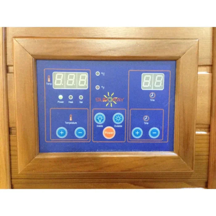 Sunray Saunas Saunas Aspen 3-Person Infrared Sauna