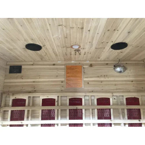 Sunray Saunas Saunas Cayenne 4-Person Outdoor Infrared Sauna