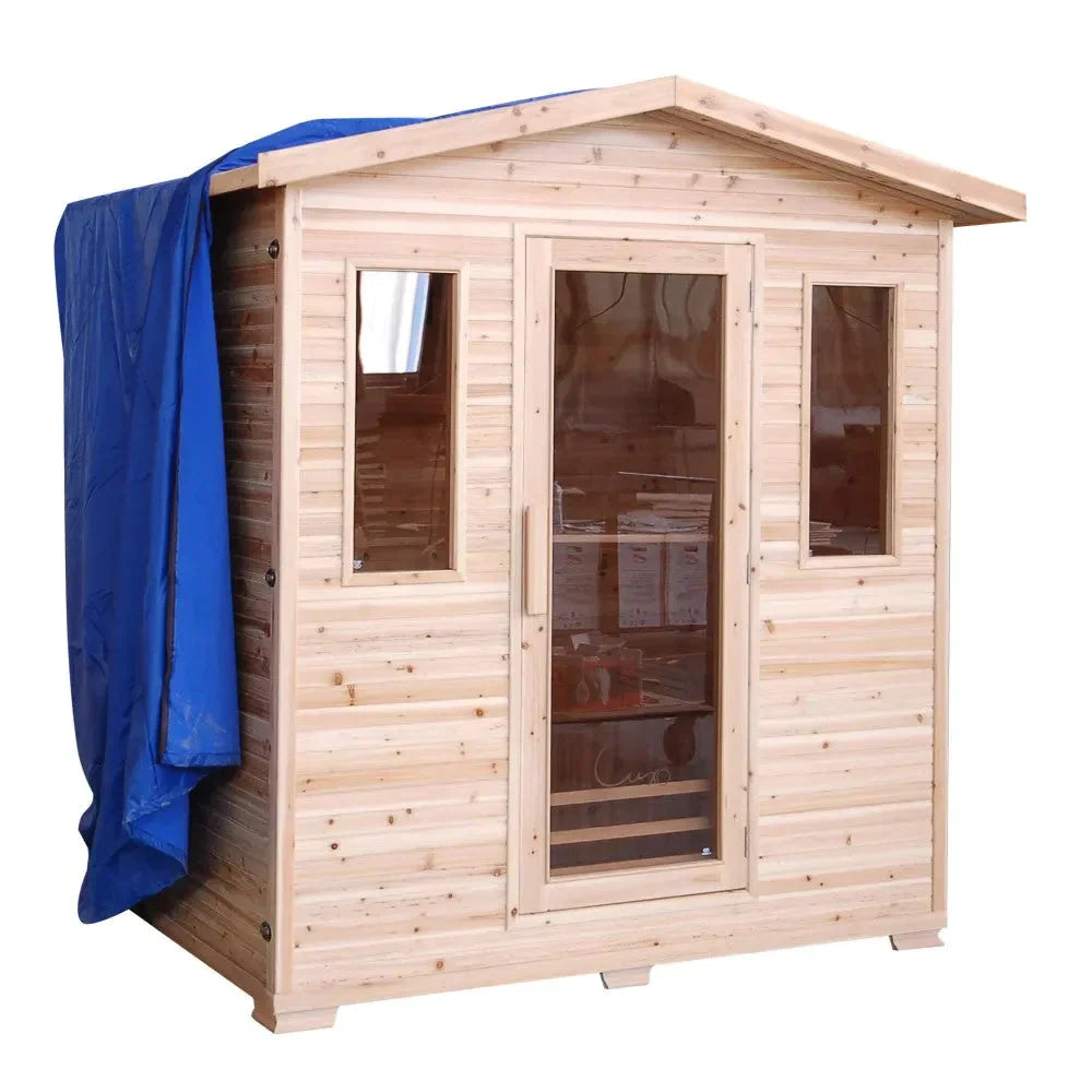 Sunray Saunas Saunas Grandby Outdoor 3-Person Infrared Sauna