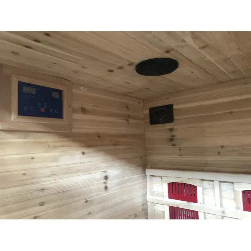 Sunray Saunas Saunas Grandby Outdoor 3-Person Infrared Sauna