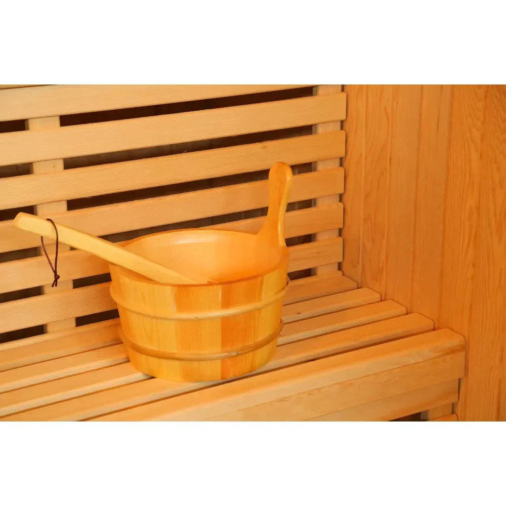 Sunray Saunas Saunas Rockledge 2-Person Luxury Traditional Sauna