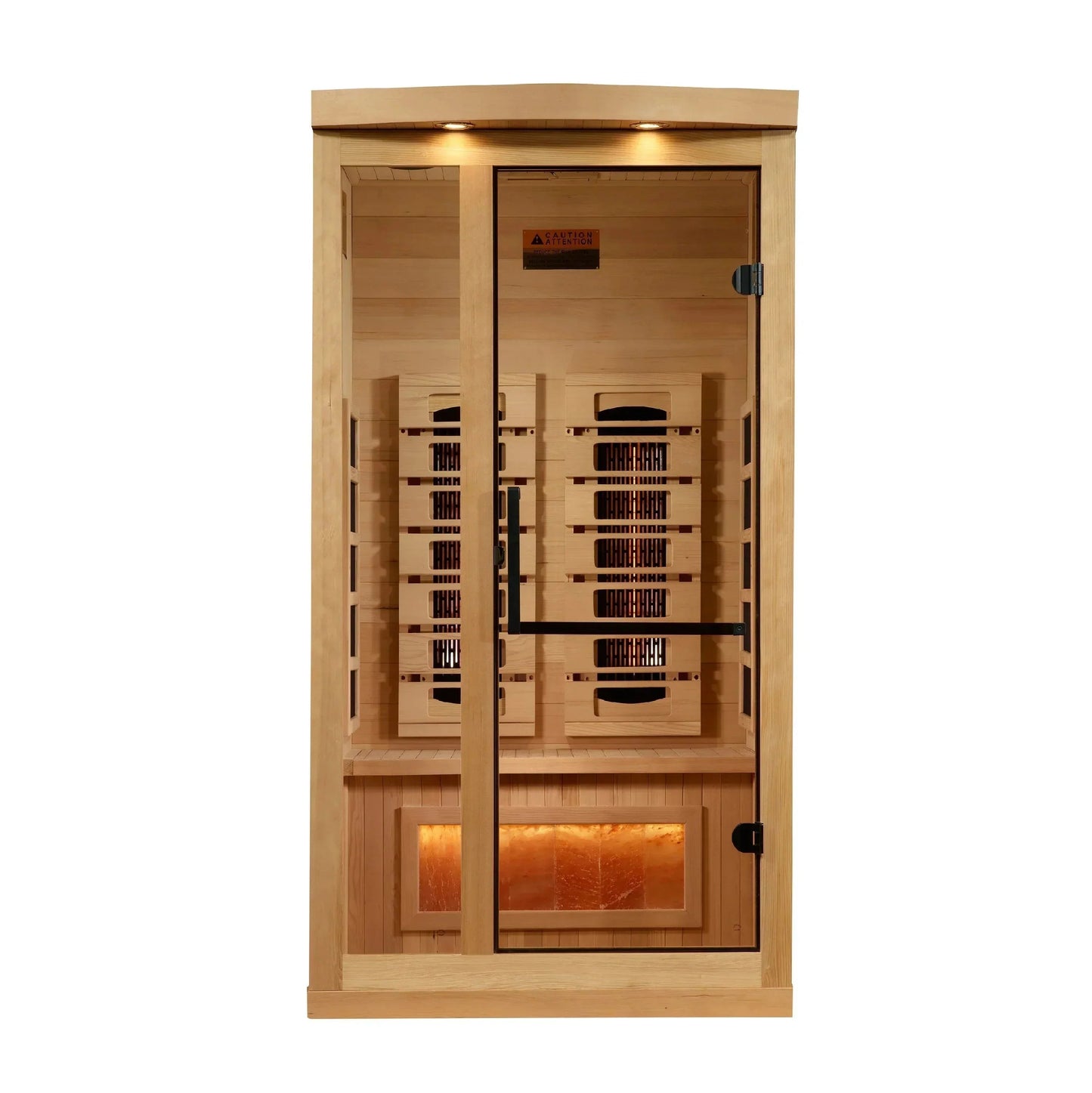 Golden Designs 1-2-Person 2025 Reserve Edition GDI-8010-03 Full Spectrum with Himalayan Salt Bar-Golden Designs-HQ Sauna