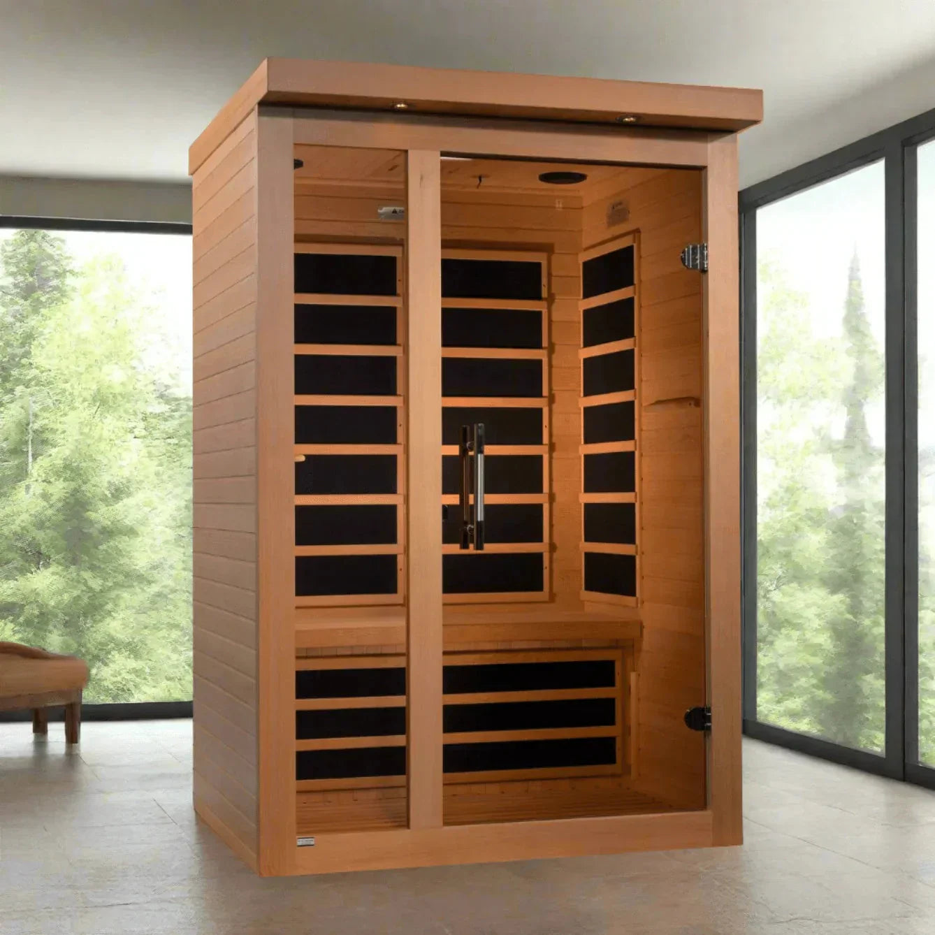 Dynamic Llumeneres 2-person Ultra Low EMF FAR Infrared Sauna-Dynamic Saunas-HQ Sauna