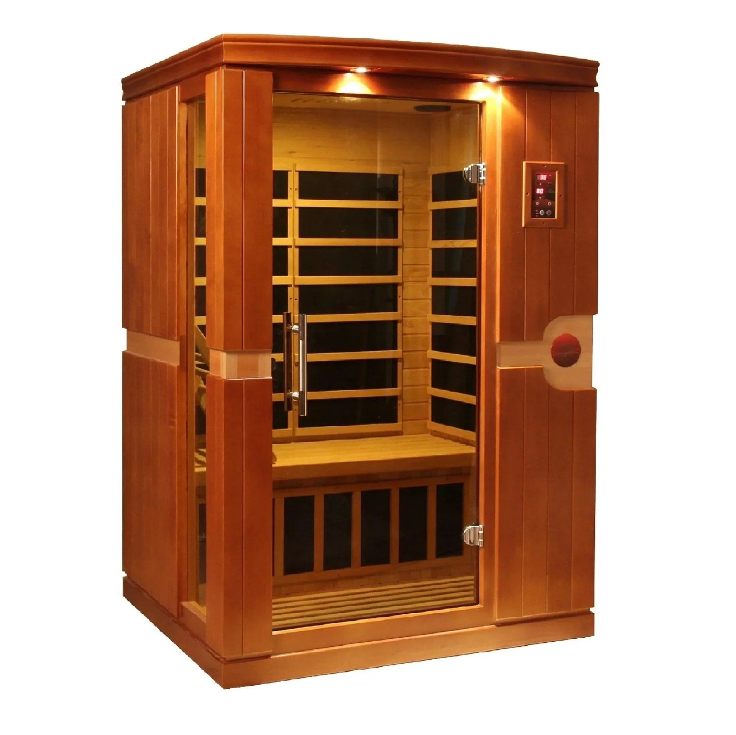 Dynamic "Venice" 2-person Low EMF FAR Infrared Sauna DYN-6210-01-Dynamic Saunas-HQ Sauna