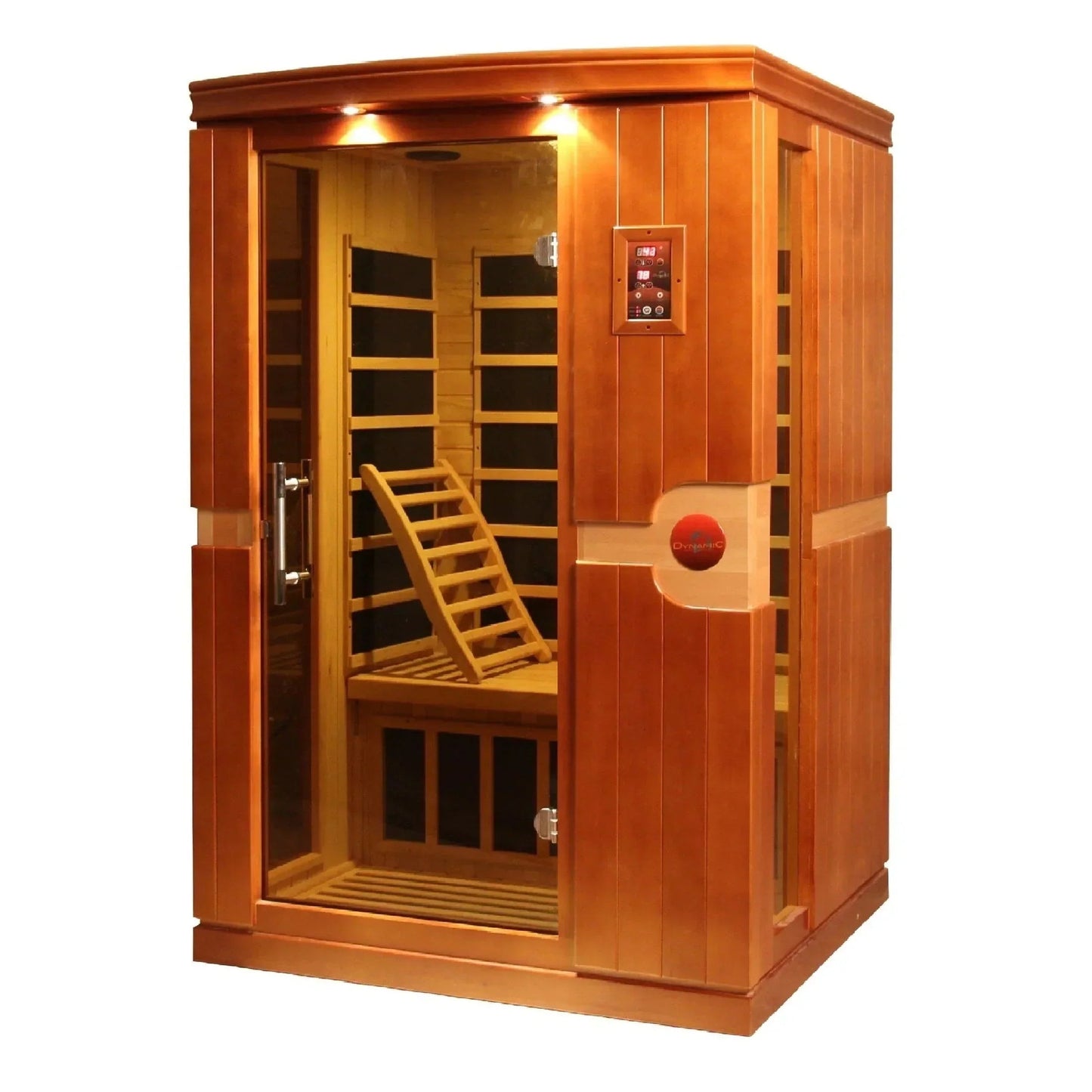 Dynamic "Venice" 2-person Low EMF FAR Infrared Sauna DYN-6210-01-Dynamic Saunas-HQ Sauna