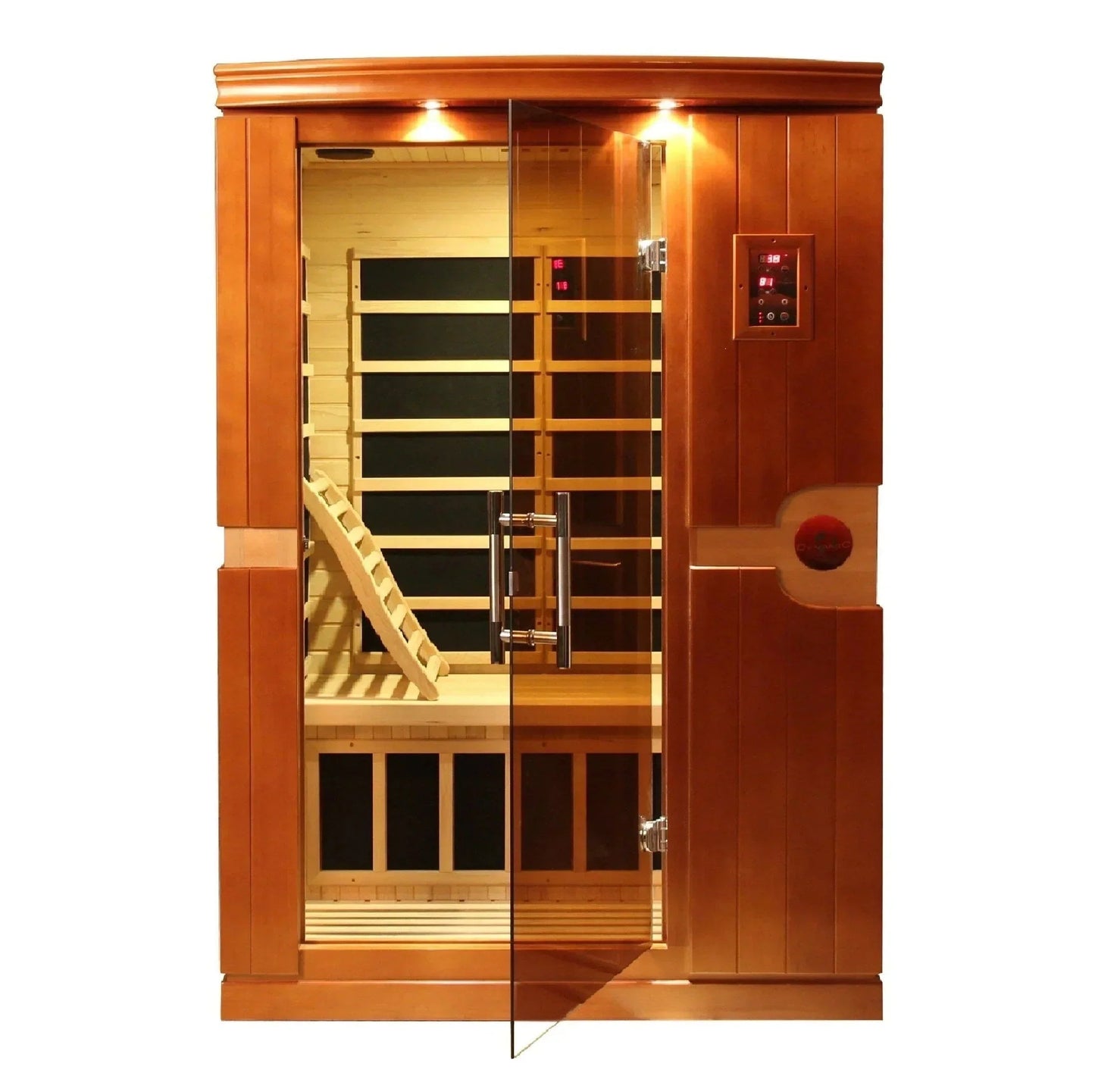 Dynamic "Venice" 2-person Low EMF FAR Infrared Sauna DYN-6210-01-Dynamic Saunas-HQ Sauna