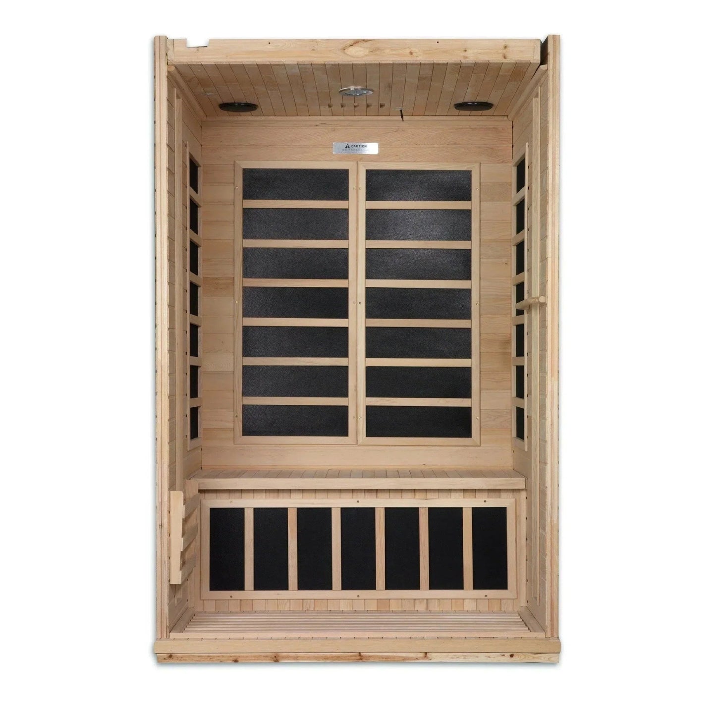 Dynamic "Venice" 2-person Low EMF FAR Infrared Sauna DYN-6210-01-Dynamic Saunas-HQ Sauna