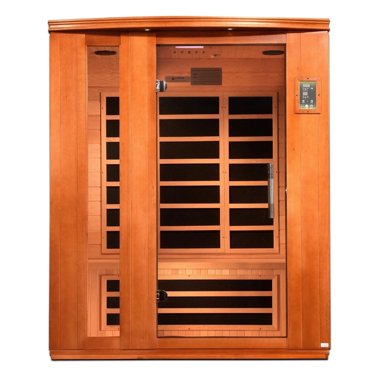 Dynamic Saunas "Lugano" 3-person Low EMF FAR Infrared Sauna DYN-6336-02-Dynamic Saunas-HQ Sauna