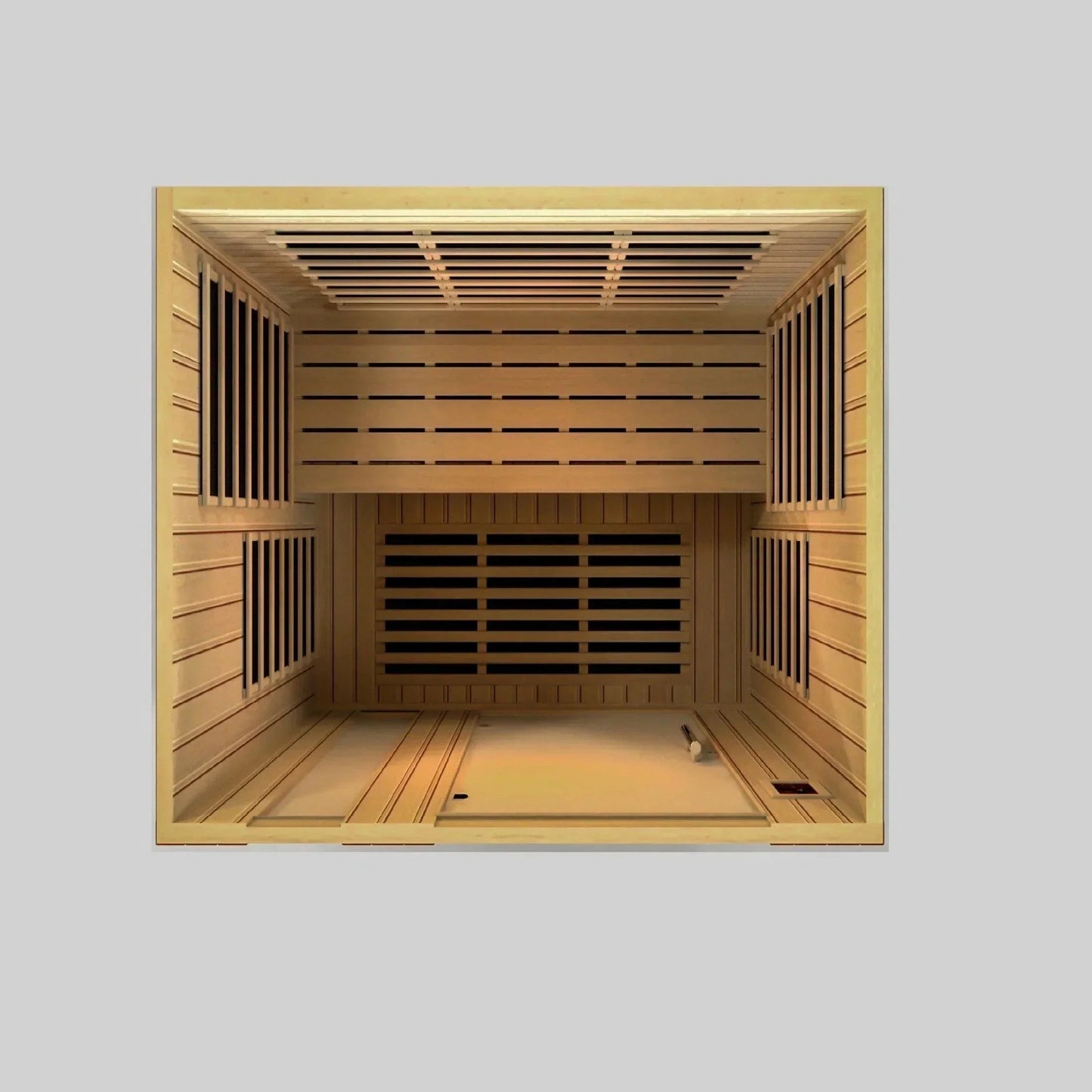 Dynamic Saunas "Lugano" 3-person Low EMF FAR Infrared Sauna DYN-6336-02-Dynamic Saunas-HQ Sauna