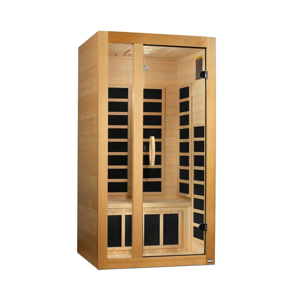 Dynamic "Gracia" 1-2-person Low EMF FAR Infrared Sauna DYN-6119-01-Dynamic Saunas-HQ Sauna