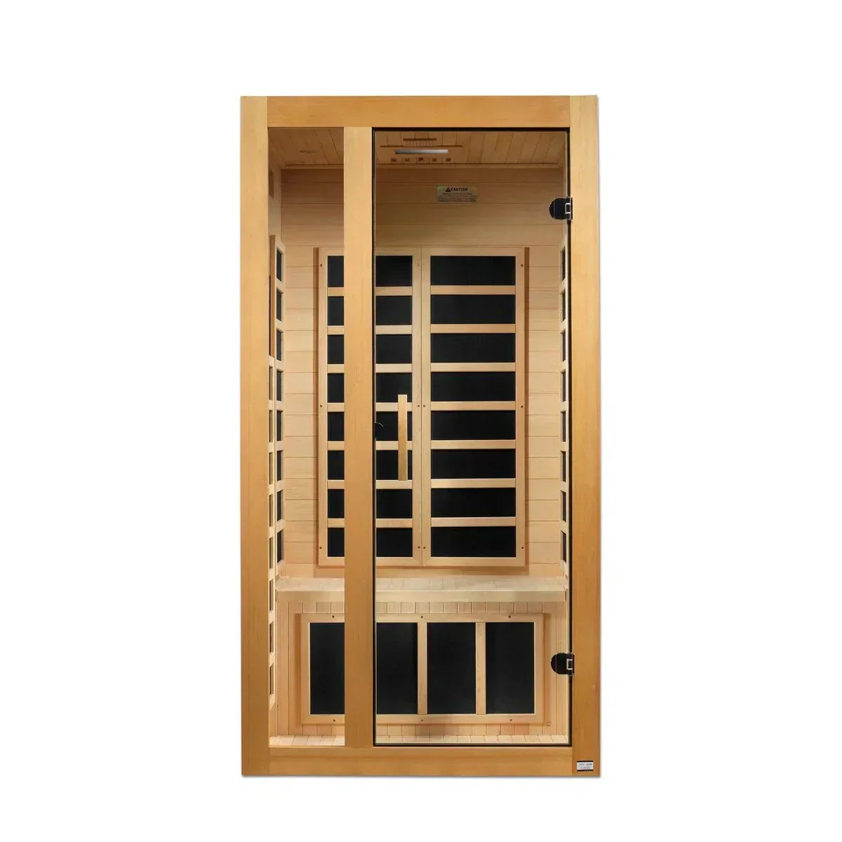 Dynamic "Gracia" 1-2-person Low EMF FAR Infrared Sauna DYN-6119-01-Dynamic Saunas-HQ Sauna
