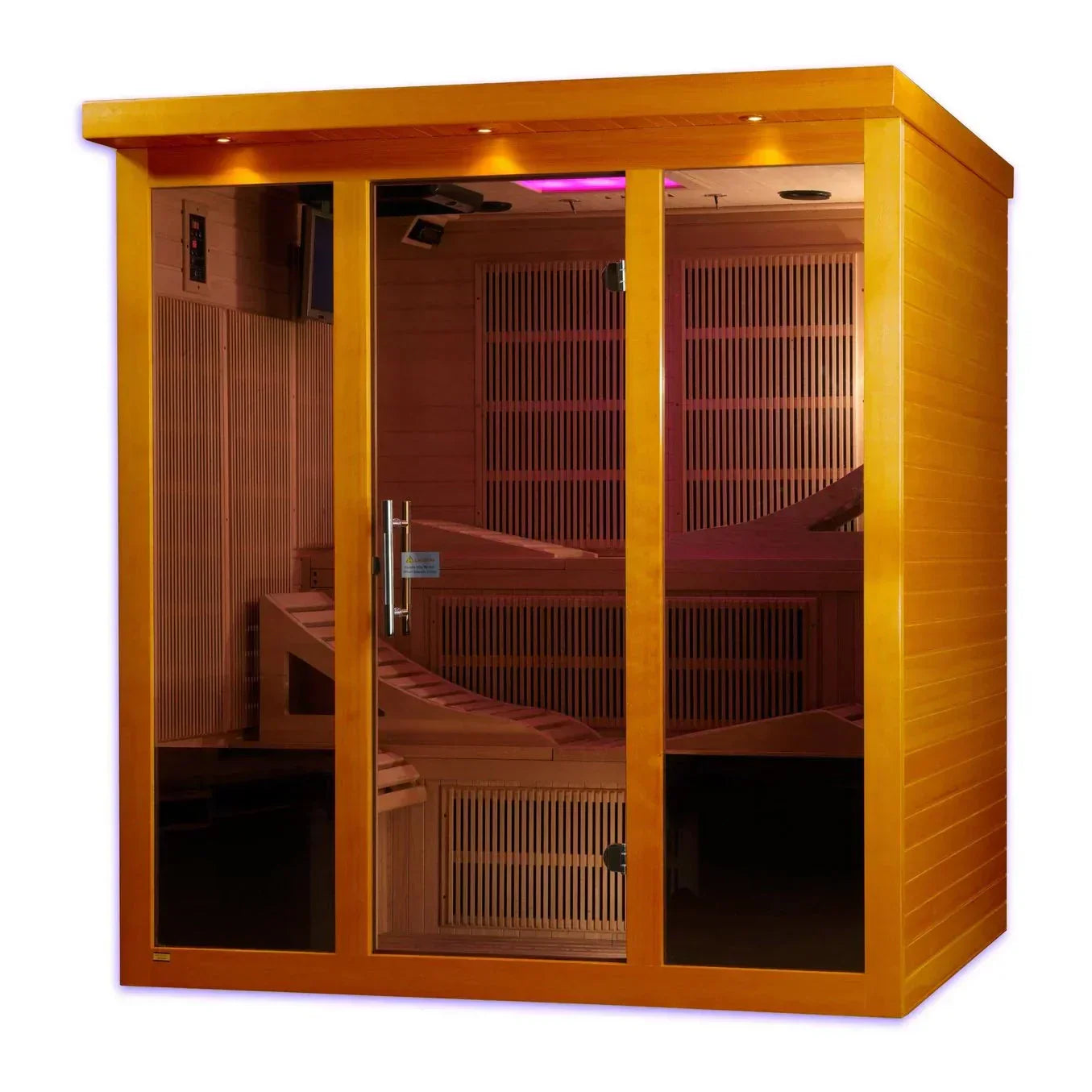 Dynamic Monaco 6-person Ultra Low EMF FAR Infrared Sauna-Dynamic Saunas-HQ Sauna