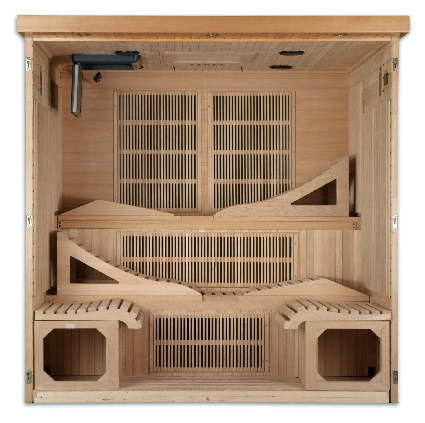 Dynamic Monaco 6-person Ultra Low EMF FAR Infrared Sauna-Dynamic Saunas-HQ Sauna
