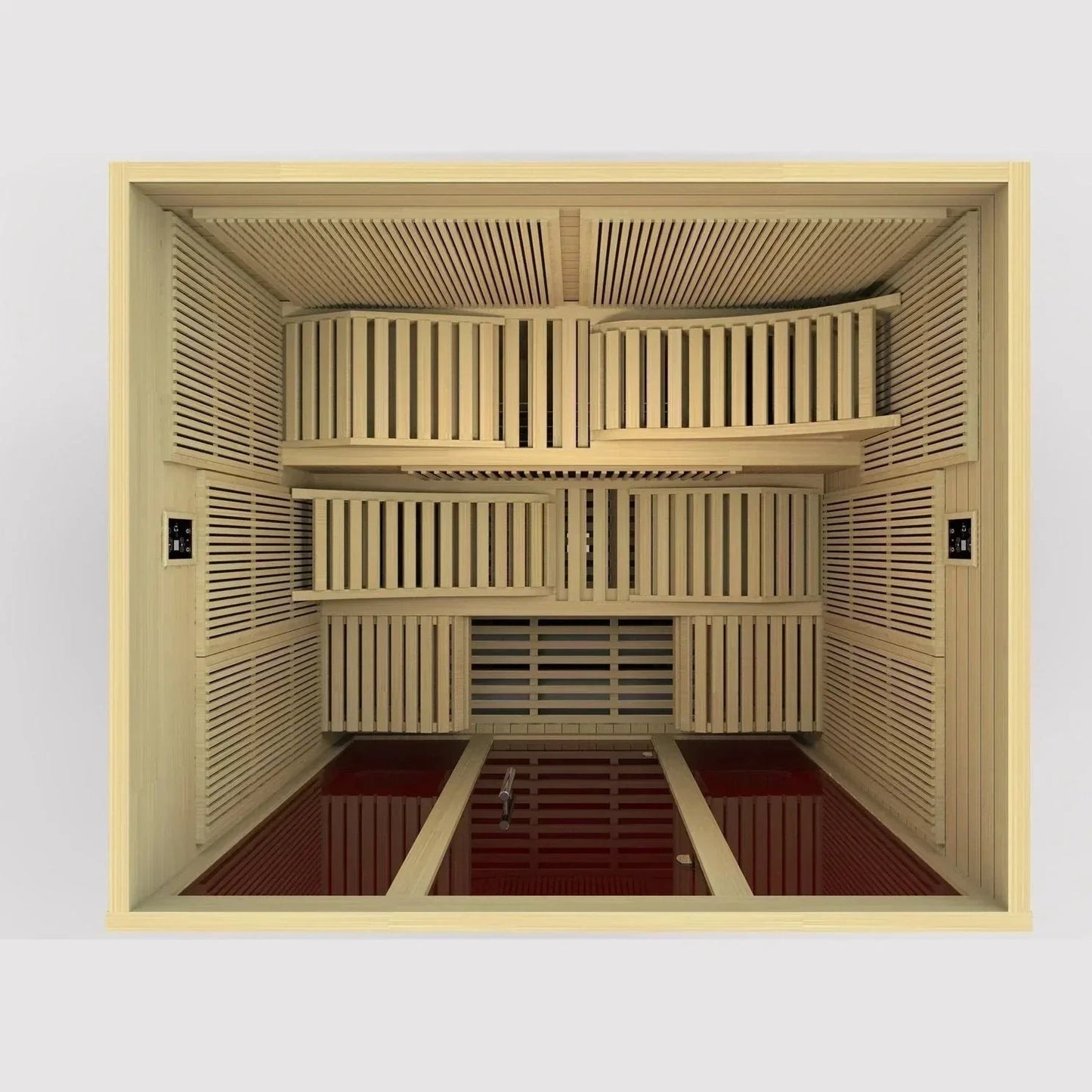 Dynamic Monaco 6-person Ultra Low EMF FAR Infrared Sauna-Dynamic Saunas-HQ Sauna