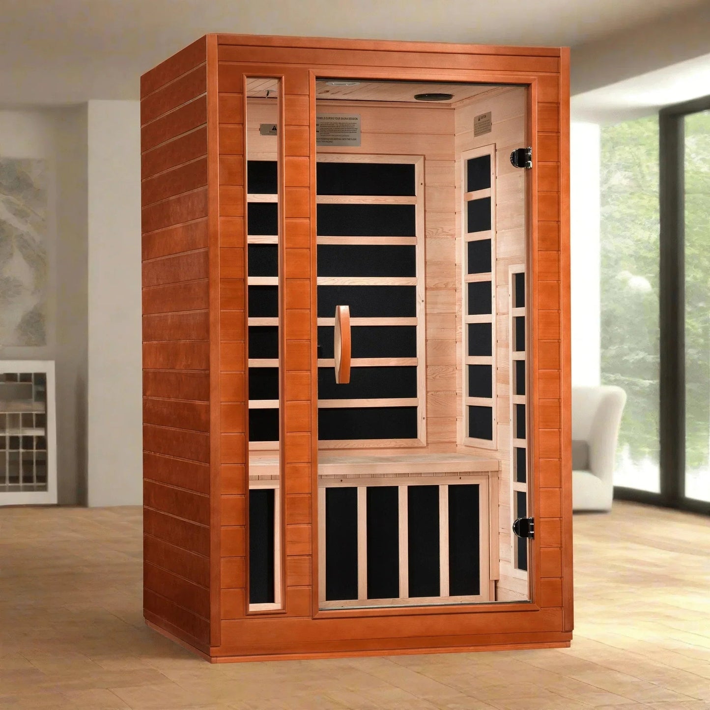 Dynamic "Cordoba" 2-person Low EMF FAR Infrared Sauna-Dynamic Saunas-HQ Sauna