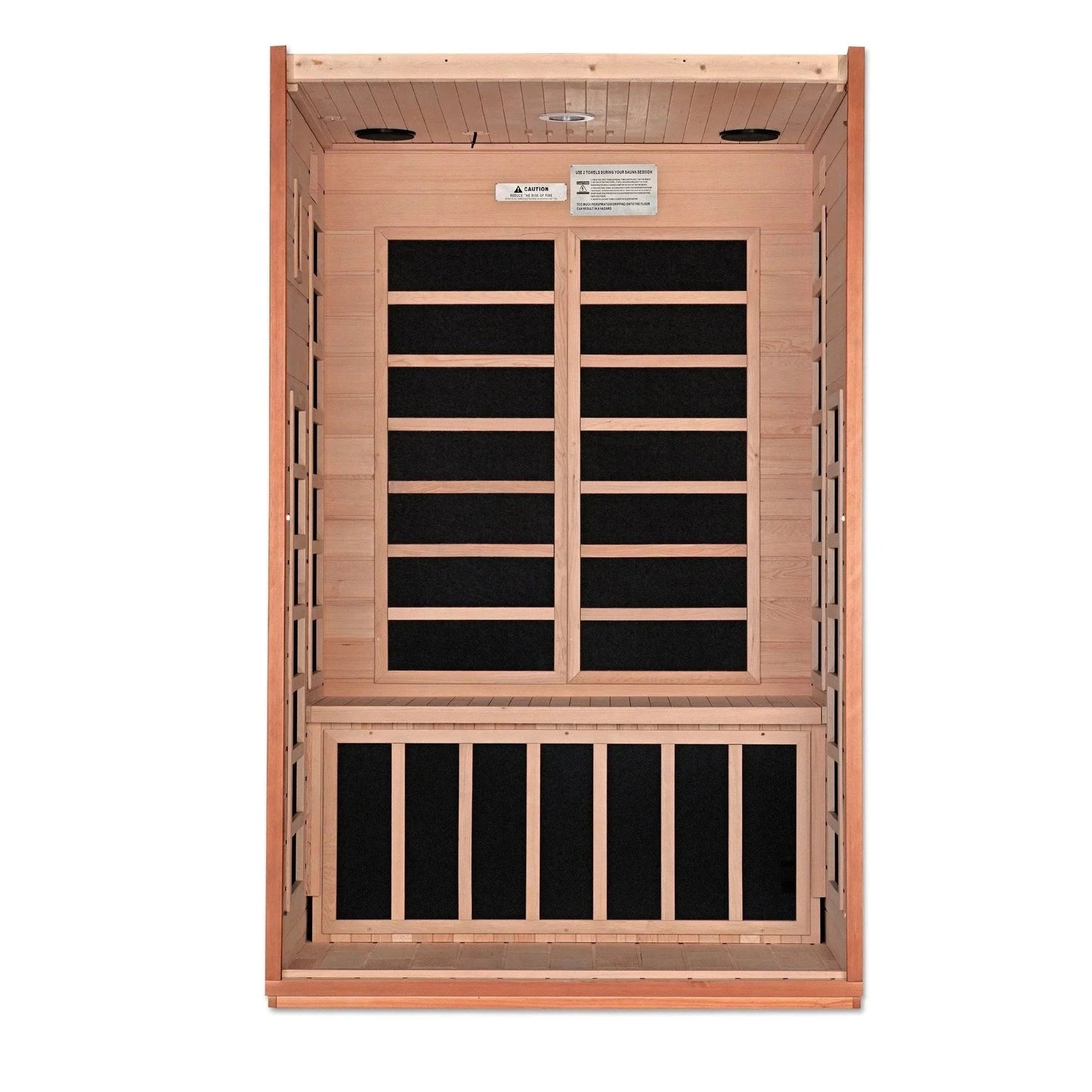 Dynamic "Cordoba" 2-person Low EMF FAR Infrared Sauna-Dynamic Saunas-HQ Sauna