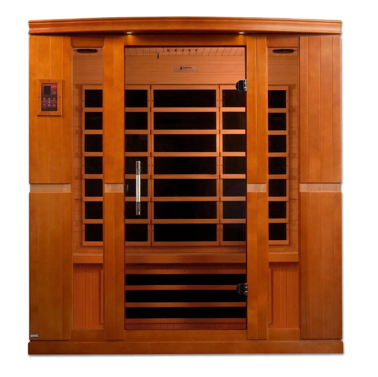Dynamic "Bergamo" 4-person Low EMF FAR Infrared Sauna DYN-6440-01-Dynamic Saunas-HQ Sauna