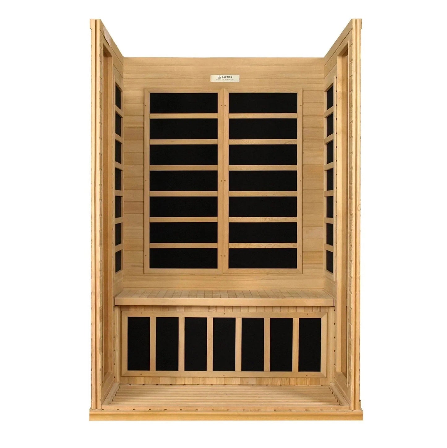 Dynamic "Versailles" 2-person Low EMF FAR Infrared Sauna DYN-6210-01-Dynamic Saunas-HQ Sauna