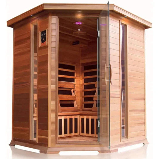 Sunray Saunas Saunas Bristol Bay 4-Person Infrared Sauna