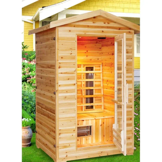 Sunray Saunas Saunas Burlington 2 Person Outdoor Infrared Sauna