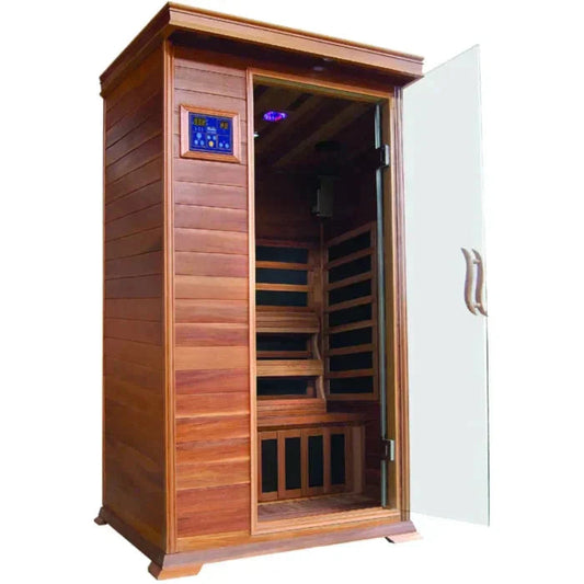 Sunray Saunas Saunas Sedona 1-Person Infrared Sauna