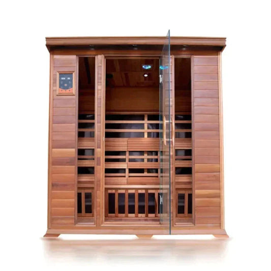 Sunray Saunas Sequoia 4-Person Cedar Infrared Sauna