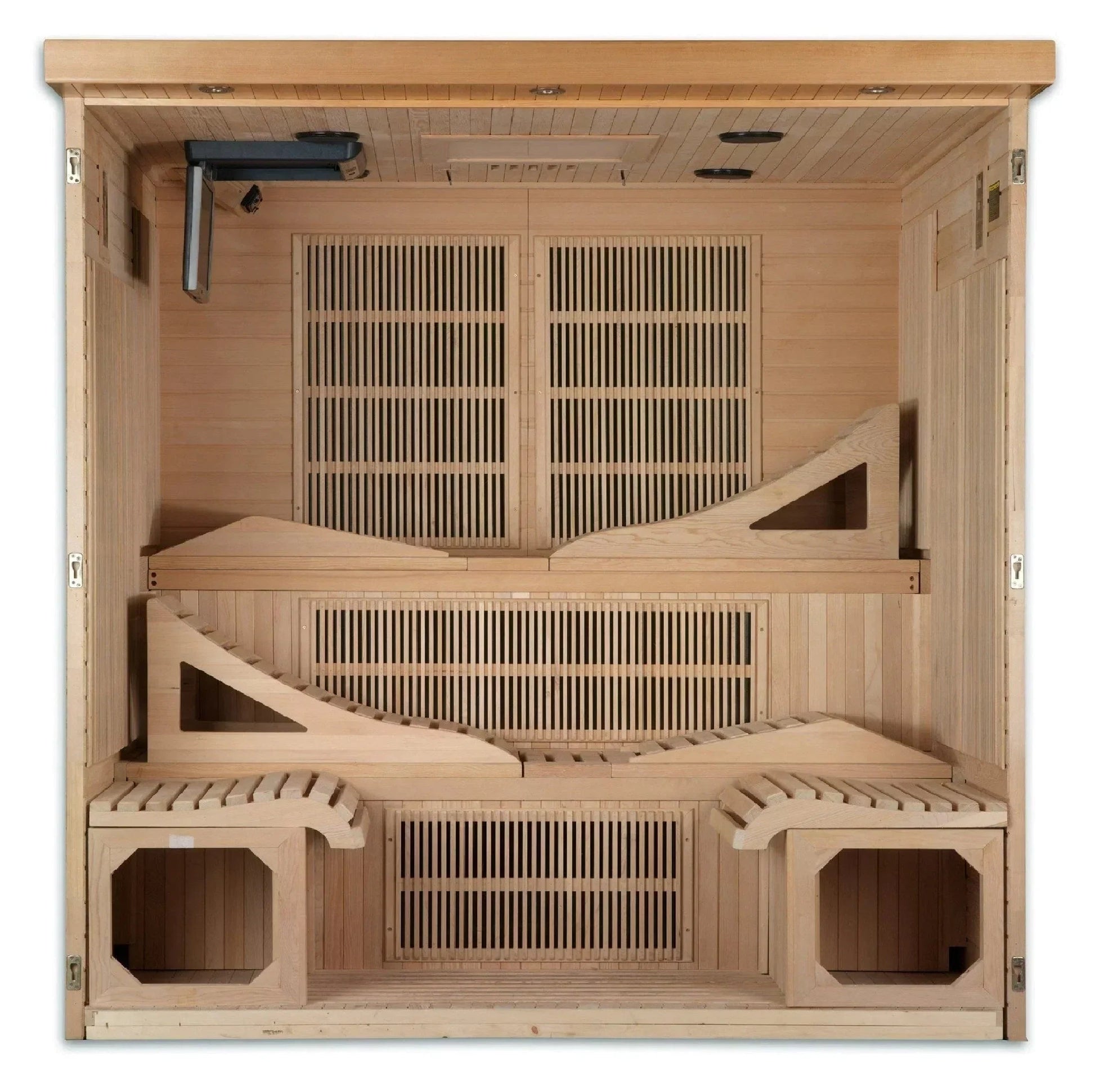 Dynamic Monaco 6-person Ultra Low EMF FAR Infrared Sauna-Dynamic Saunas-HQ Sauna