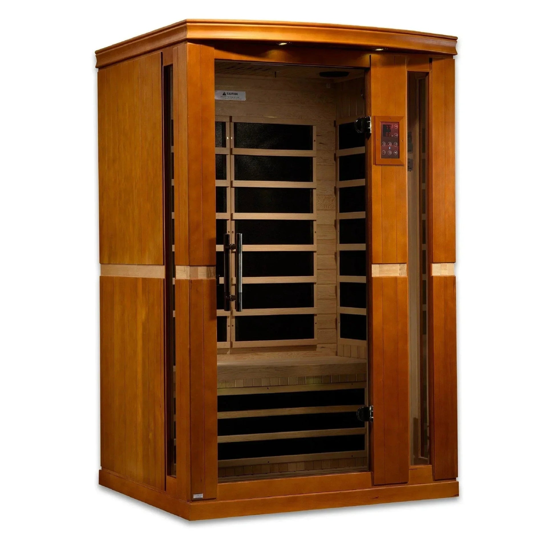 Dynamic "Vittoria" 2-person Low EMF FAR Infrared Sauna-Dynamic Saunas-HQ Sauna