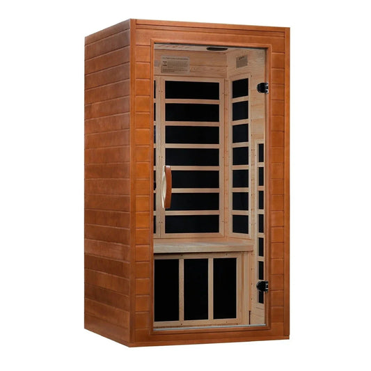 Dynamic "Avila" 1-2-person Low EMF FAR Infrared Sauna DYN-6103-01-Dynamic Saunas-HQ Sauna